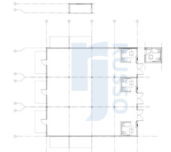 Russo Modular Office Floorplan